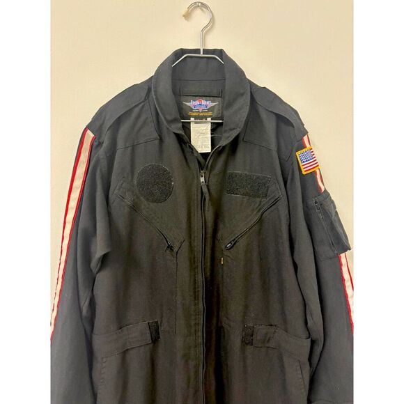 Gibson & Barnes Flight Suit Coveralls Nomex III 48 Tall Navy Air Force Flame Res - Picture 3 of 12